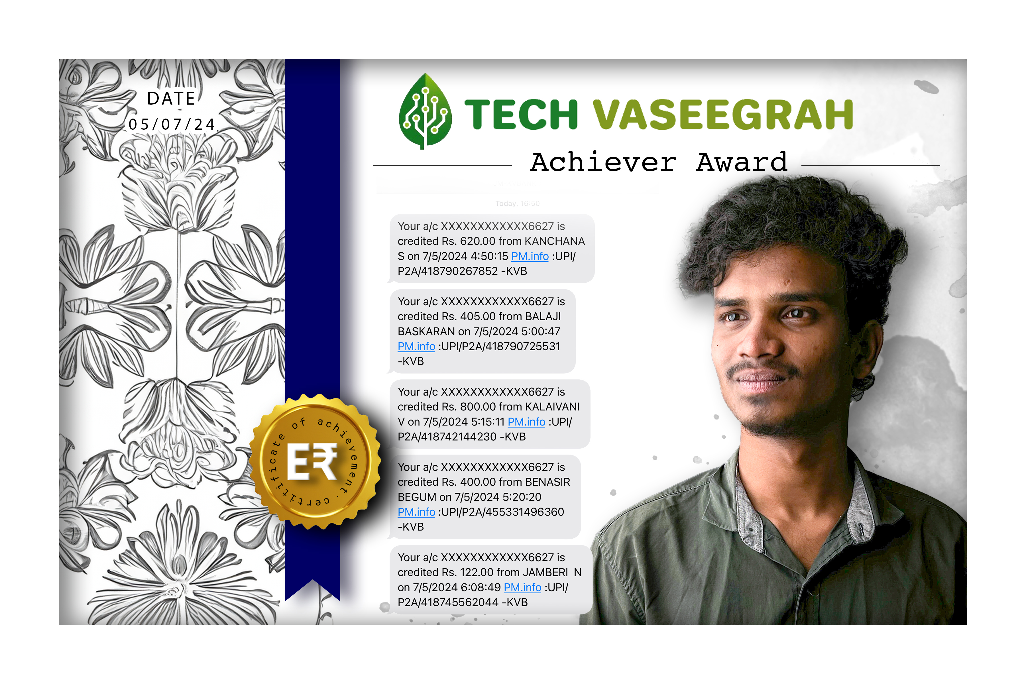 Achiever Award Certification